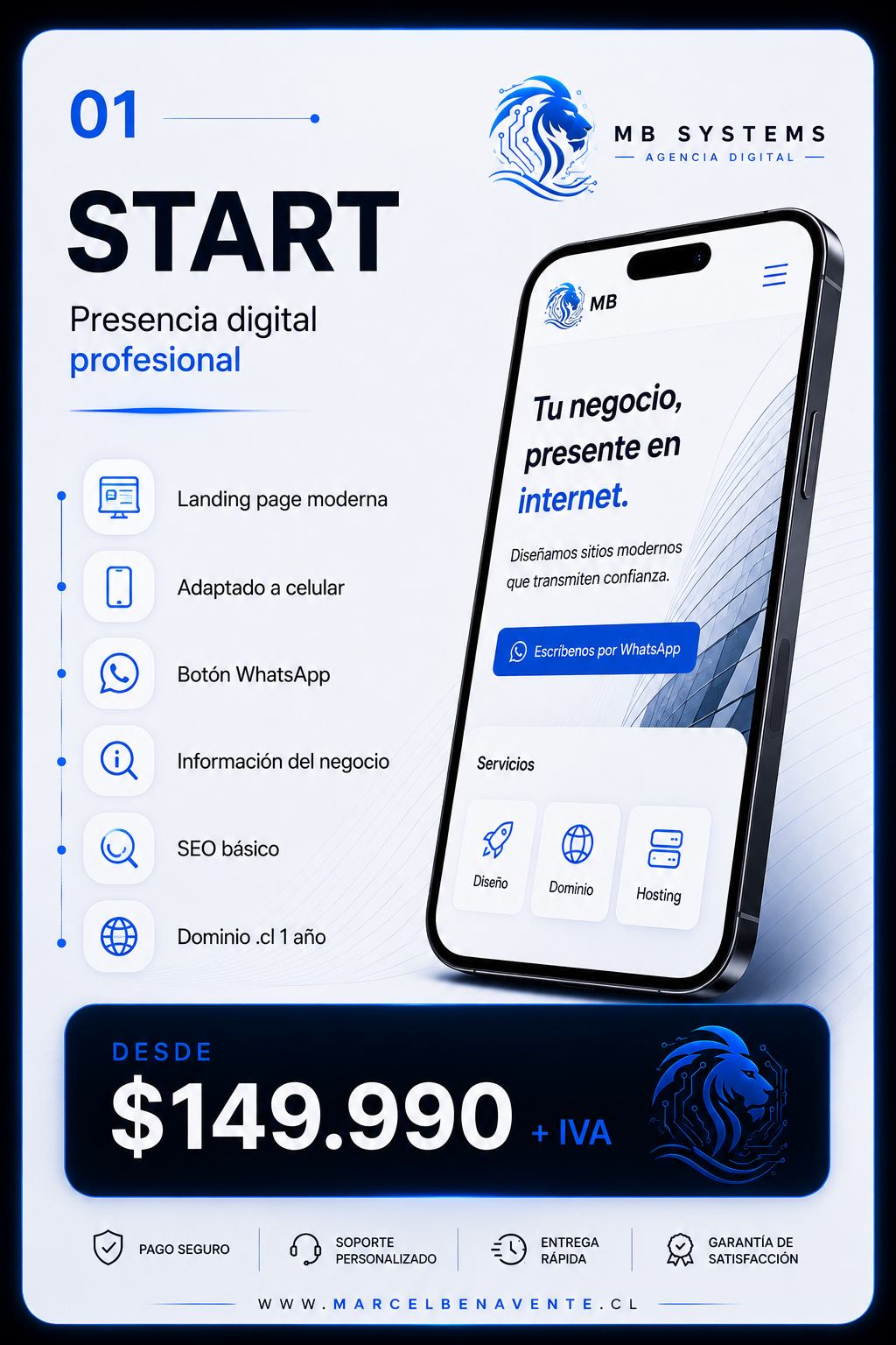 Branding MB Systems pieza H